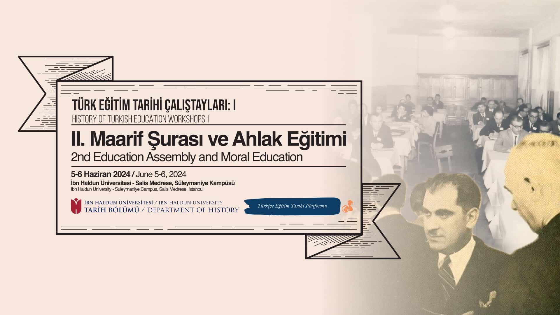 II. Maarif Şûrası ve Ahlak Eğitimi Çalıştayı