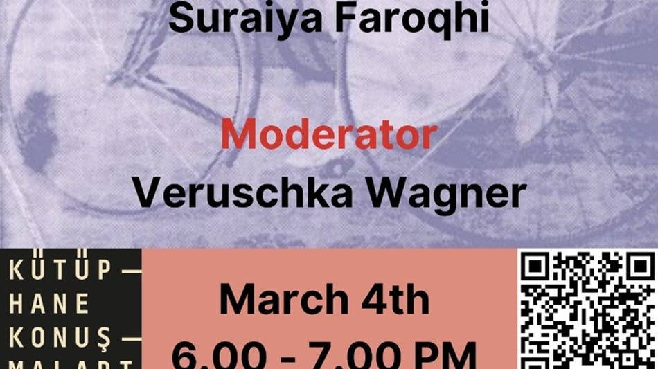 Prof. Suraiya Faroqhi’s 4th March talk at ANAMED